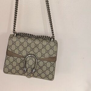 Gucci Dionysus Small GG Supreme Suede Bag ((Discontinued!!!!))